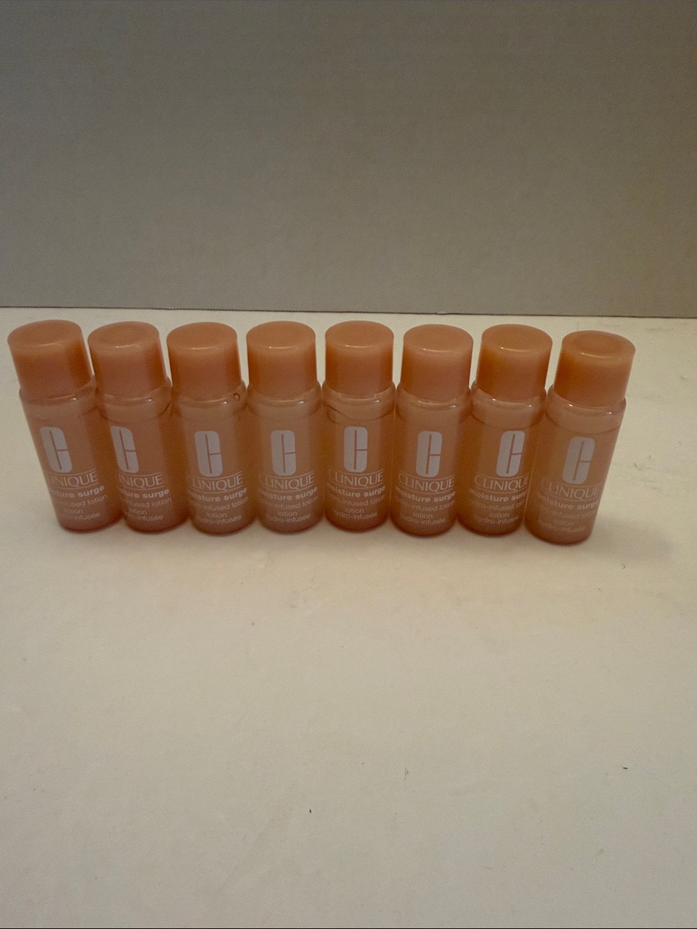 Clinique Moisture Surge Hydrating Lotions ALL 8 (Travel Size)